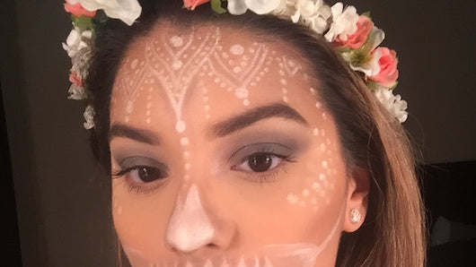 Halloween Makeup Tutorial Featuring Only Natural/Organic Products