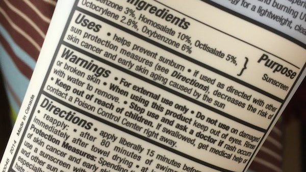 Big Baddie of the Summer: Oxybenzone