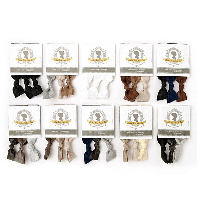 Indie Girl Hair Ties Neutral Collection