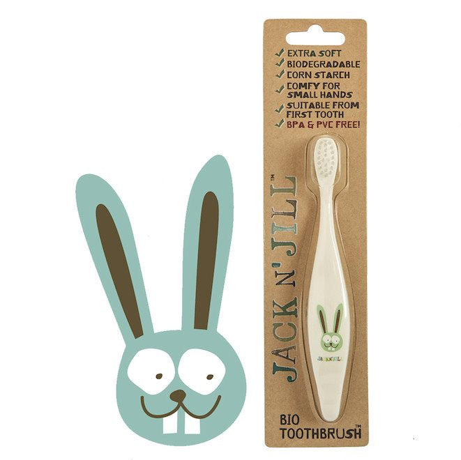Jack n Jill Bio toothbrush for toddlers bunny