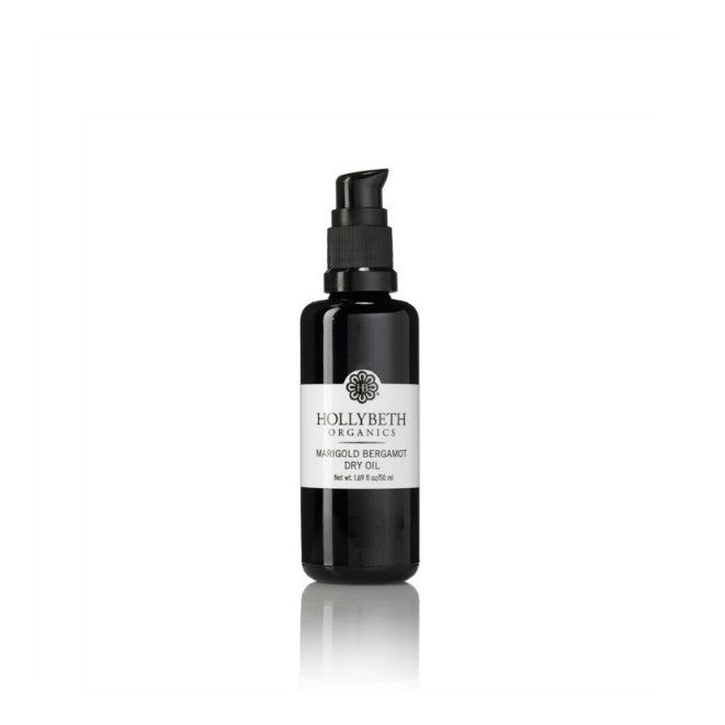 HollyBeth Organics Marigold Bergamot Dry Oil for Face