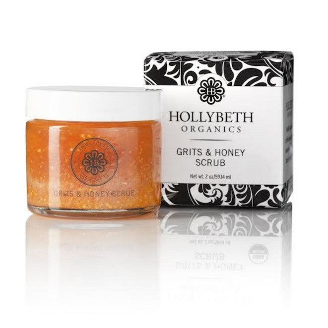 HollyBeth Organics Grits and Honey Scrub Certified Organics