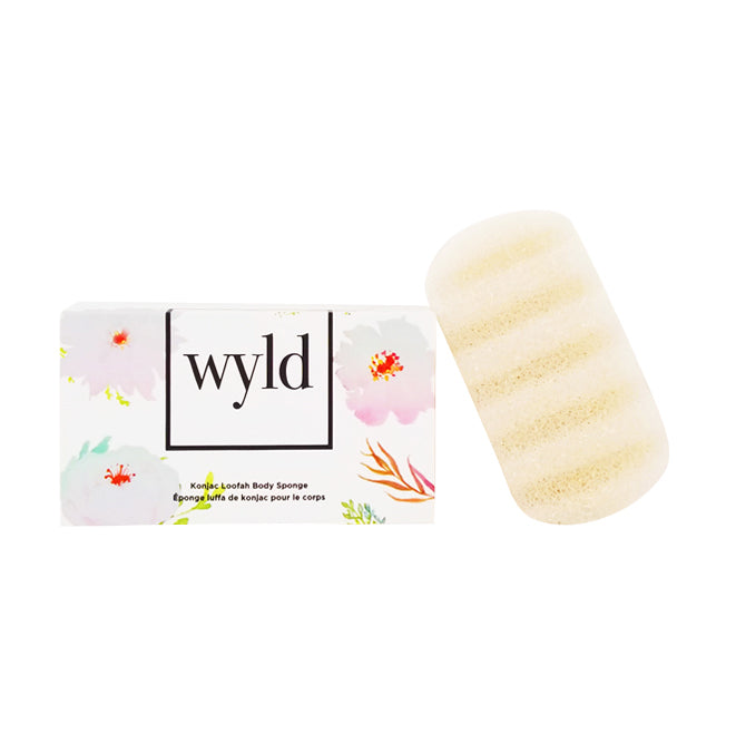 WYLD Konjac Loofah Body Sponge