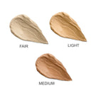 Lily Lolo BB Cream Swatches in Fair, Light and Medium