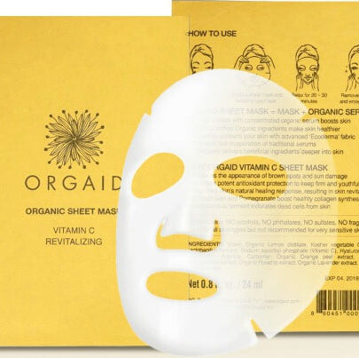Orgaid Vitamin C Revitalizing Sheet Mask