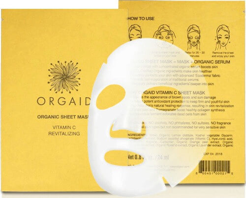 Orgaid Vitamin C Revitalizing Sheet Mask