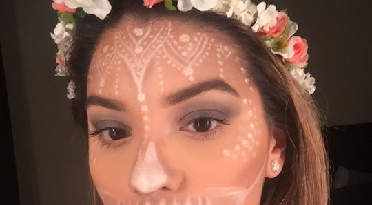 Halloween Makeup Tutorial Featuring Only Natural/Organic Products