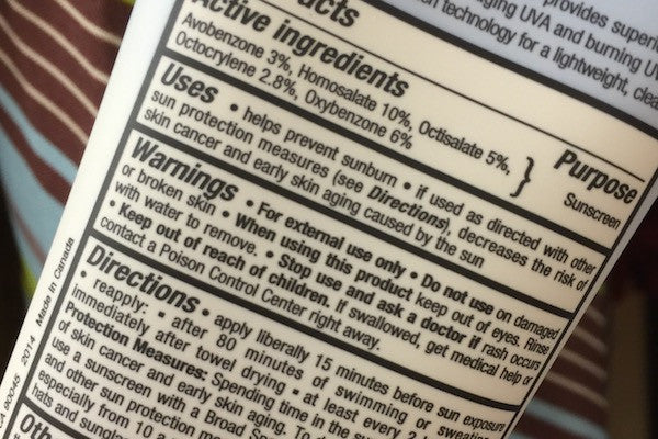 Big Baddie of the Summer: Oxybenzone