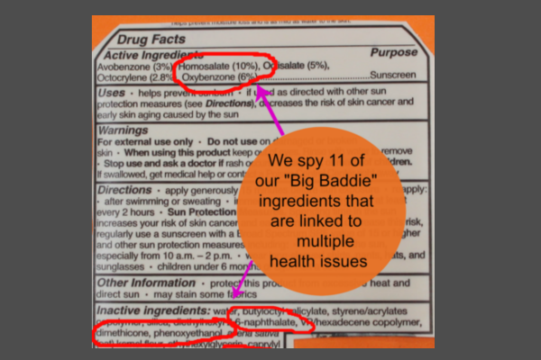 There's WHAT in my Sunscreen?