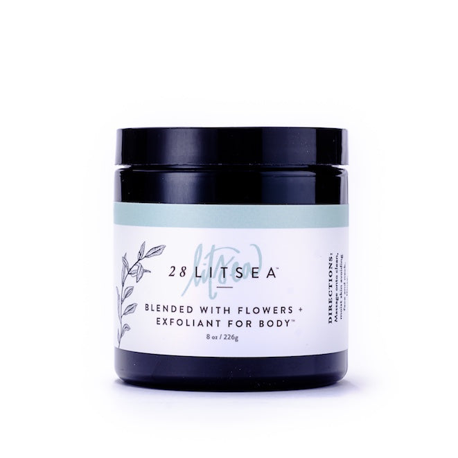 28 Litsea Blended with Flowers Sugar Body Scrub