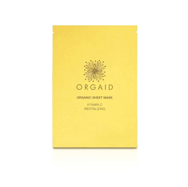 Orgaid Vit C revitalize organic sheet mask - single sheet